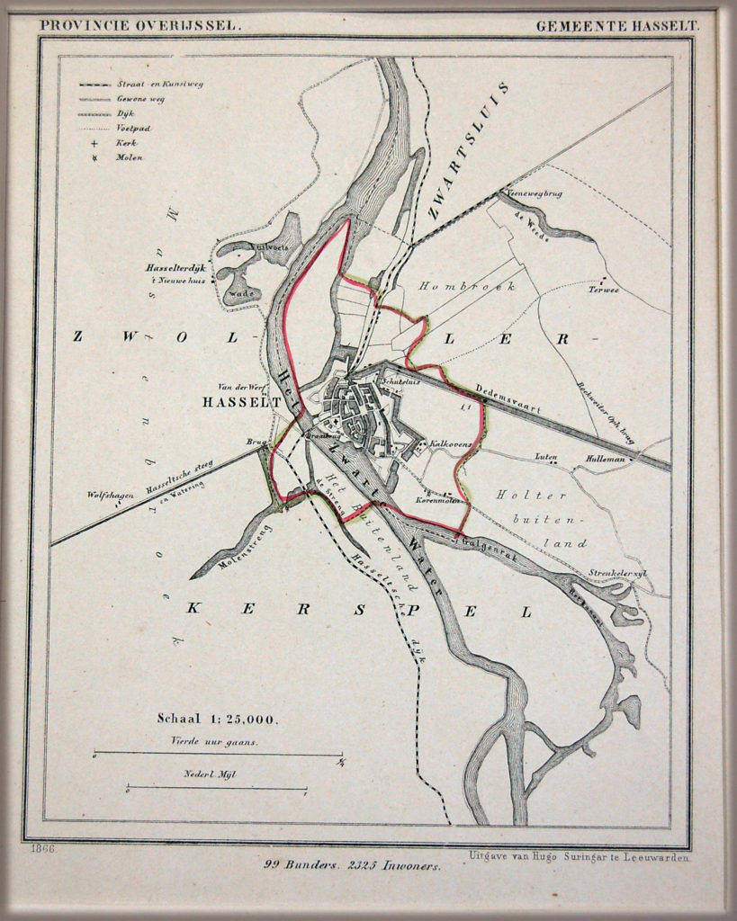 Hasselt Oude Kaarten